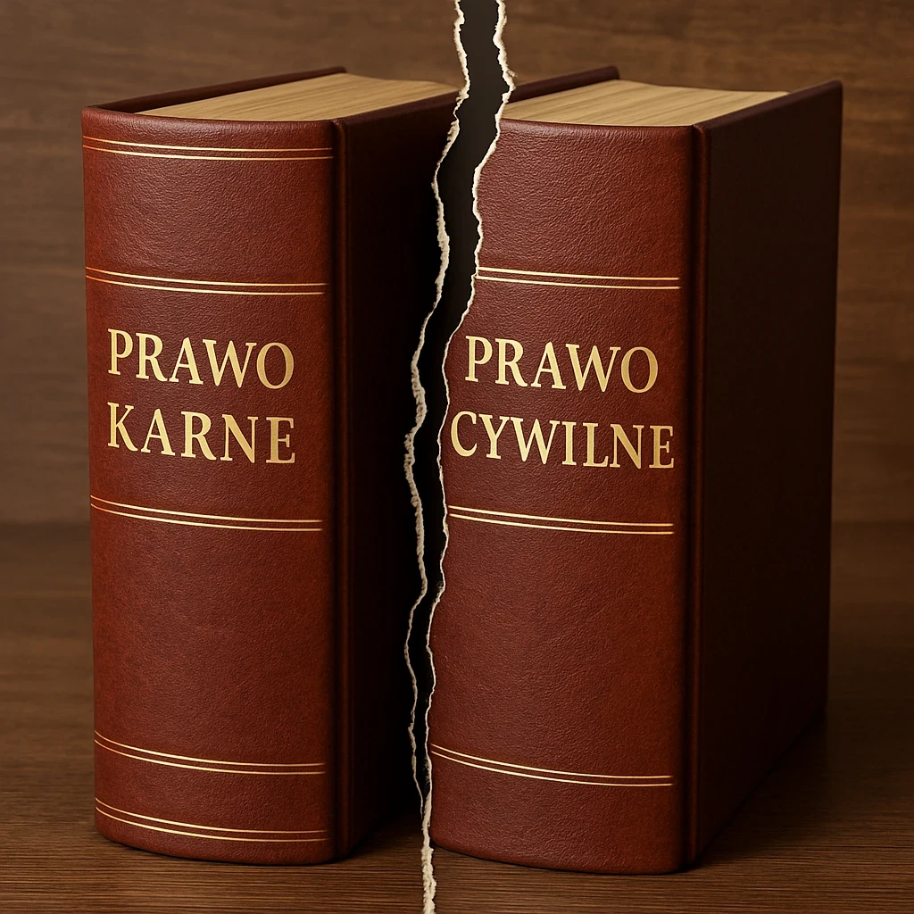 Czym różni się prawo karne od prawa cywilnego?